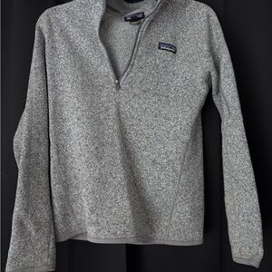 Patagonia Women’s Zip-Up Sweater in Heather Gray